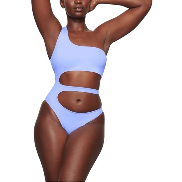 Skims One Shoulder Monokini in Periwinkle L - Picture 1 of 9